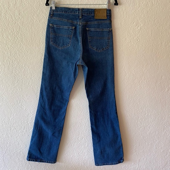 Vintage Ralph Lauren Stretch Saturday Bootcut Jeans Size 6x32 Denim Flare - Picture 5 of 13